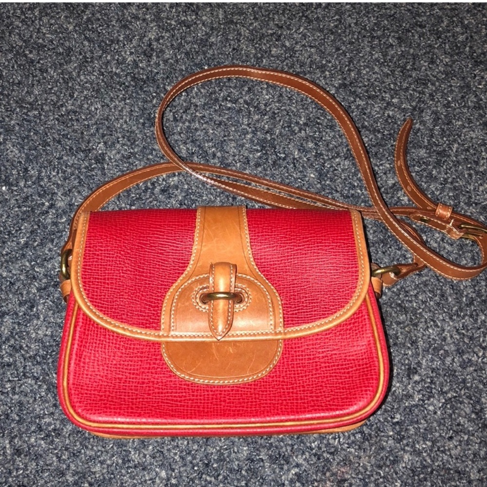 Vintage Red Coach Bag